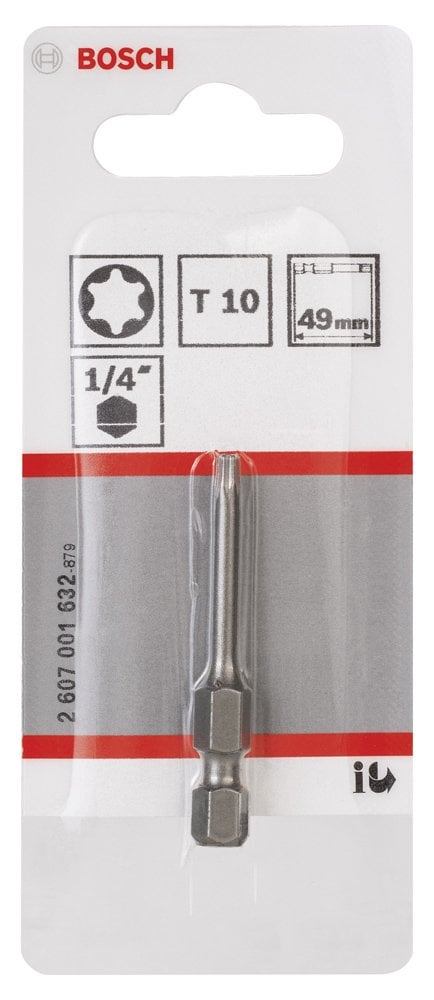 Bosch - Extra Hard Serisi Vidalama Ucu T10*49 mm 1'li - Resim 2
