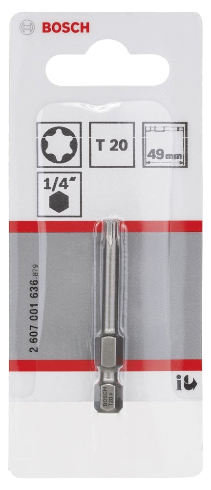 Bosch - Extra Hard Serisi Vidalama Ucu T20*49 mm 1'li - Resim 2