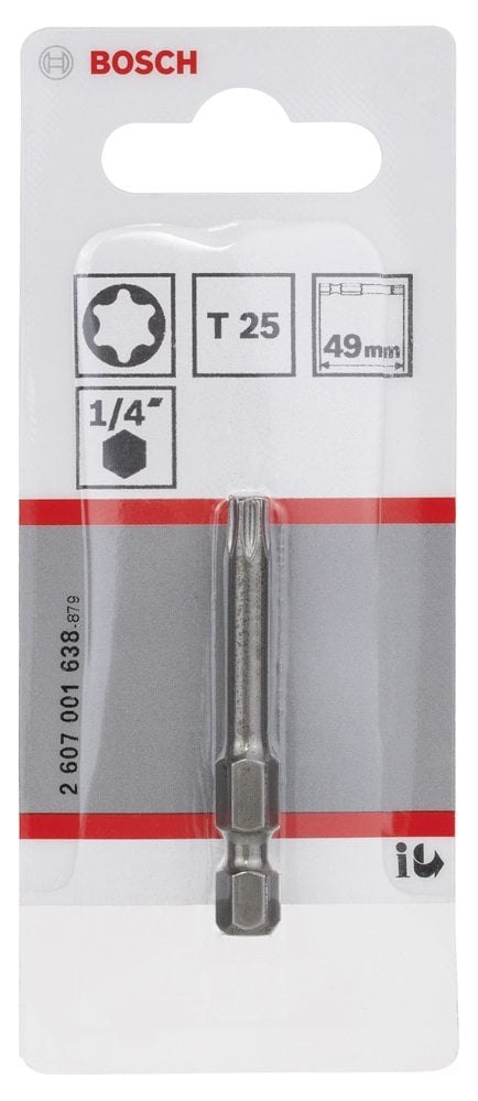 Bosch - Extra Hard Serisi Vidalama Ucu T25*49 mm 1'li - Resim 2