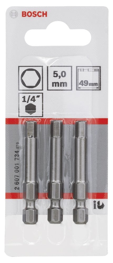 Bosch - Extra Hard Serisi HEX5*49 mm 3'lü - Resim 2