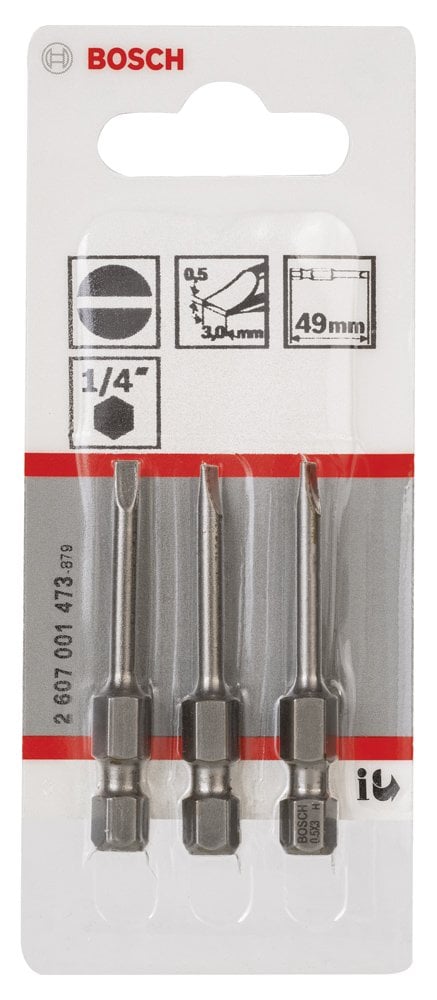 Bosch - Extra Hard Serisi S0,5x3,0*49 mm 3'lü - Resim 2