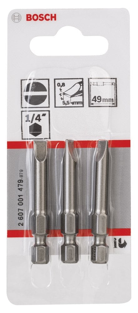 Bosch - Extra Hard Serisi S0,8x5,5*49 mm 3'lü - Resim 2