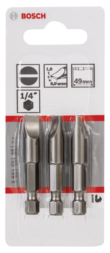 Bosch - Extra Hard Serisi S1,6x8,0*49 mm 3'lü - Resim 2
