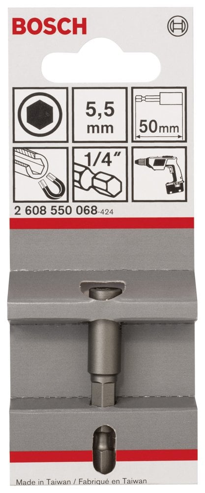 Bosch - Lokma Anahtarı 50*5,5 mm M3 - Resim 2