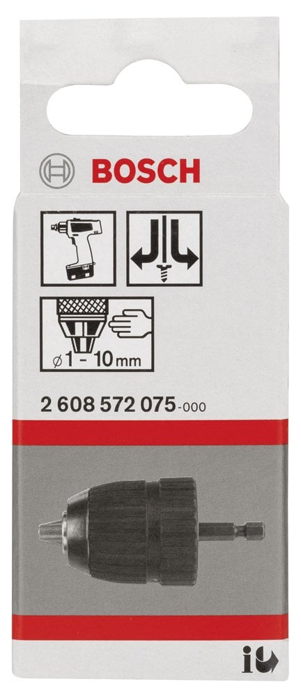 Bosch - 1-10 mm - 1/4''-6k Anahtarsız Mandren - Resim 2