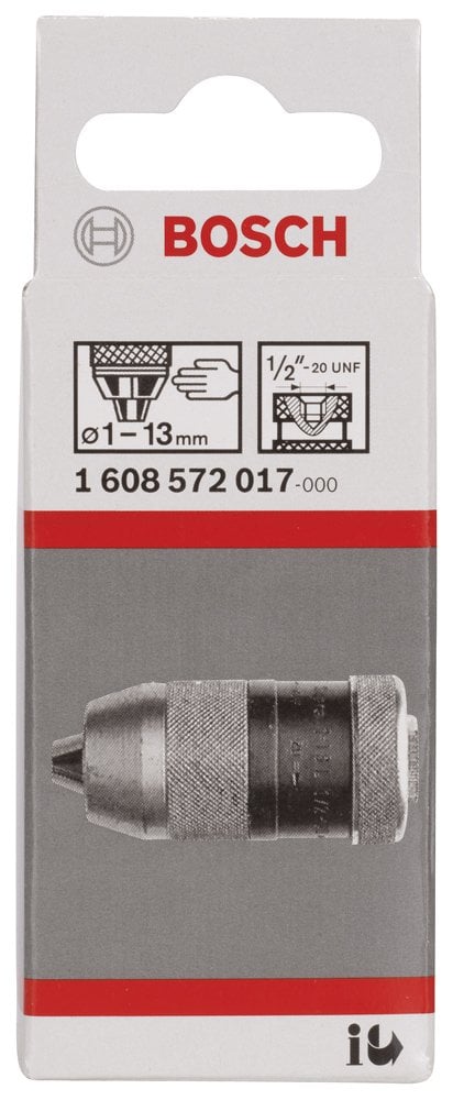 Bosch - 1-13 mm - 1/2''-20 Anahtarsız Mandren - Resim 2