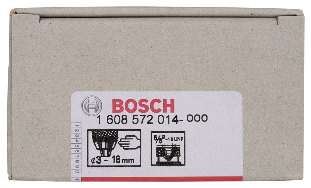 Bosch - 3-16 mm - 5/8''-16 Anahtarsız Mandren - Resim 2