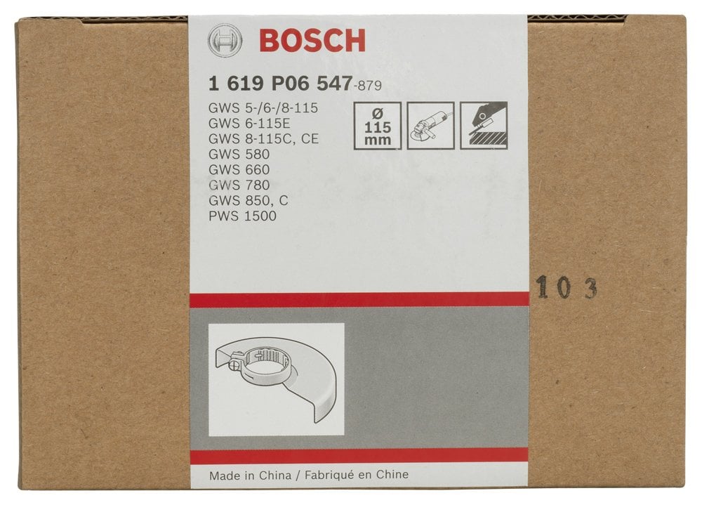 Bosch - Taşlama için Siperlik 115 mm - Resim 2