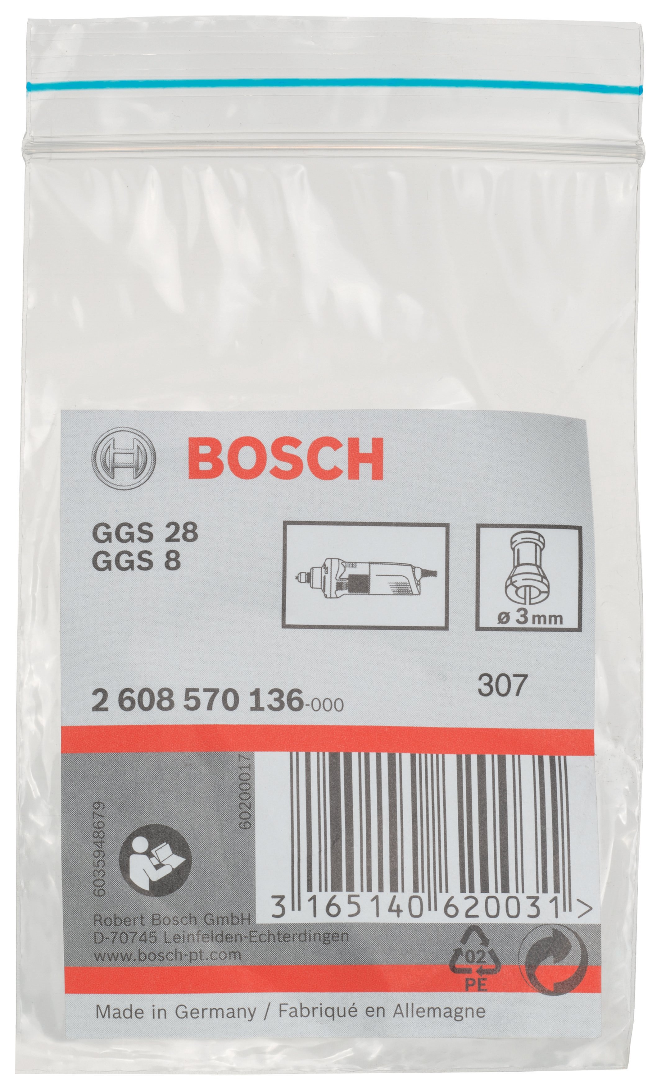 Bosch - GGS 28 CE Penset 3 mm - Resim 2