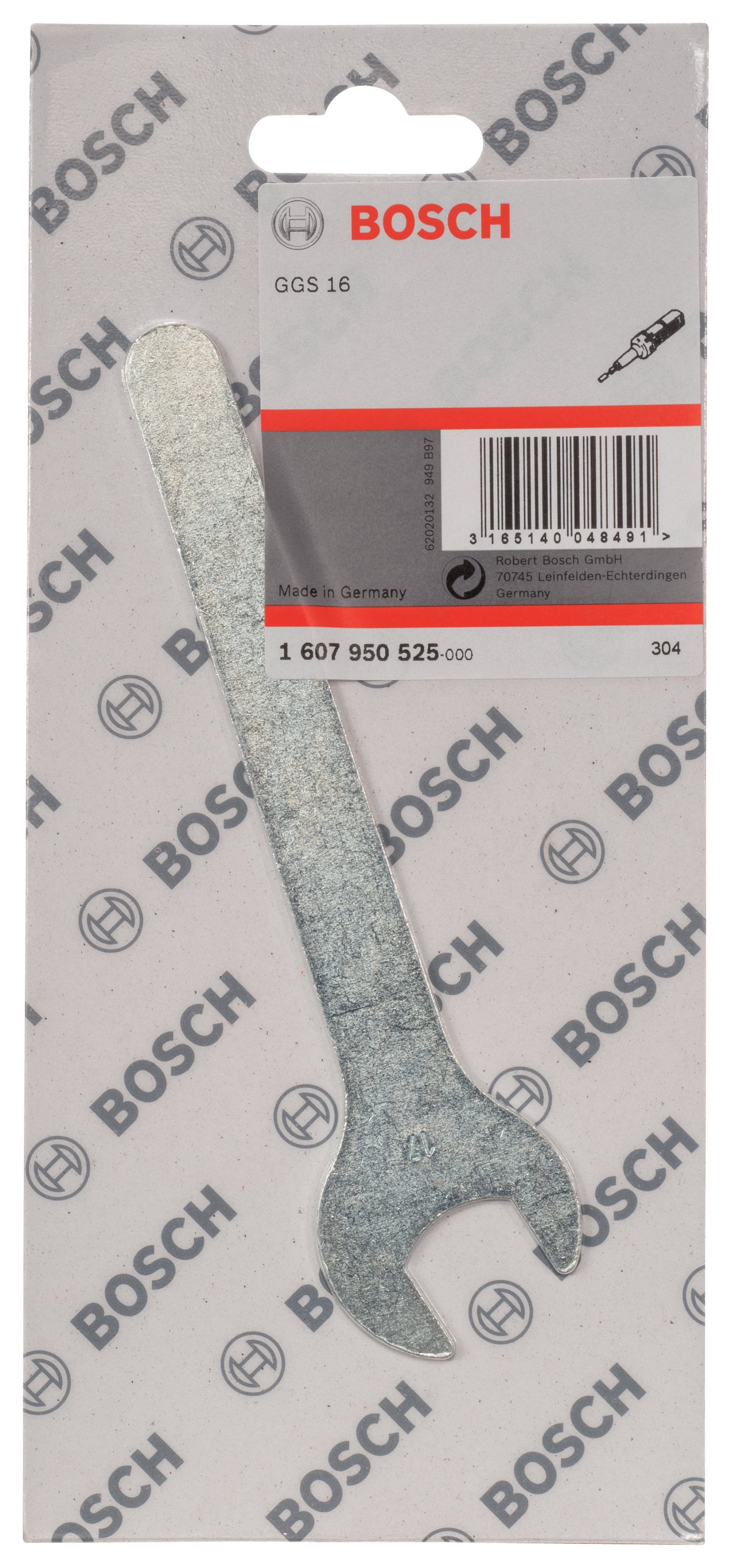 Bosch - GGS 16 Prof için tek agızlı anahtar - Resim 2