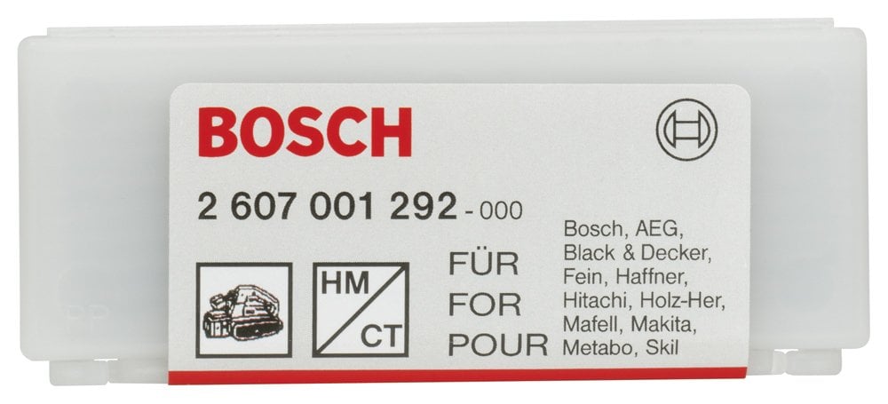 Bosch - Planya Bıçağı Düz Sert Metal 35ᵒ 10'lu - Resim 2