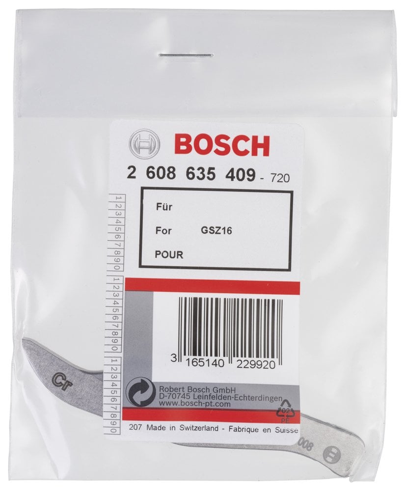 Bosch - GSZ 160 Krom Çelik Bıçak (Inox için) - Resim 2