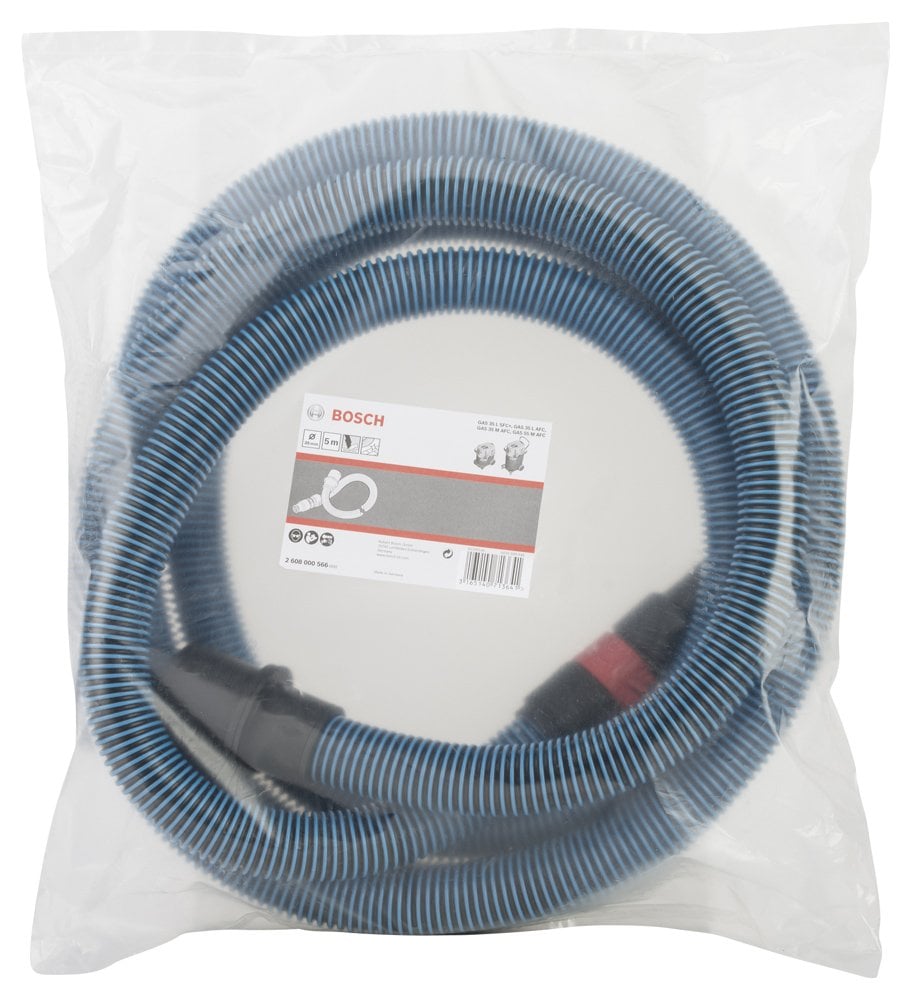 Bosch - Elektrikli Süpürgeler İçin Uzatma Hortumu Antistatik 35 mm x 5 m (GAS 15PS, GAS 12-25 PL, GAS 35 M AFC, GAS 55 M AFC için uygun) - Resim 2