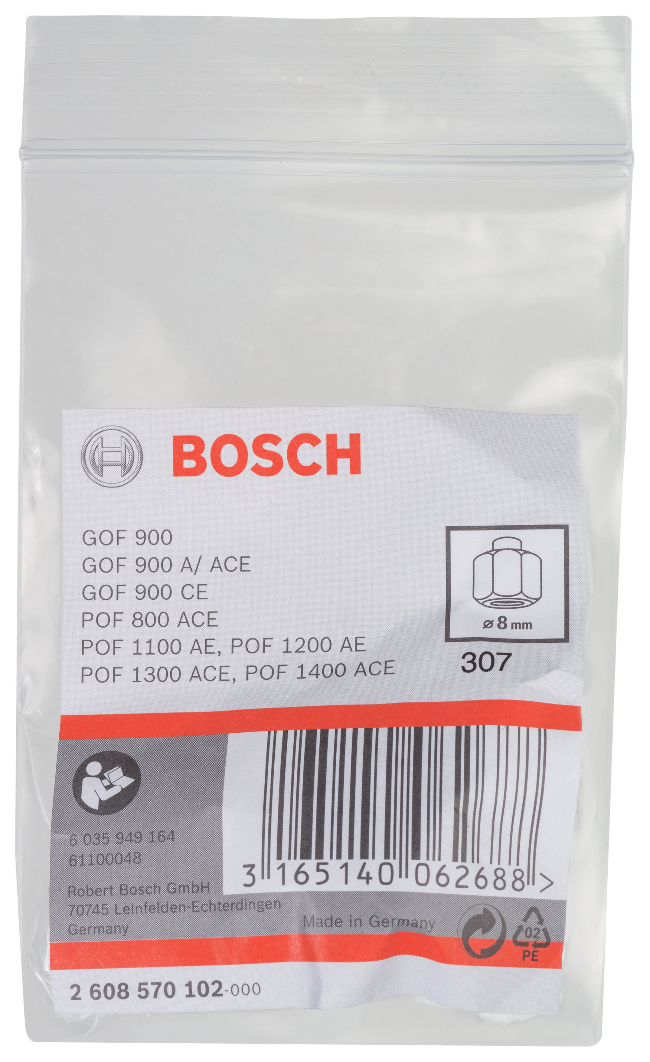Bosch - 8 mm cap 19 mm Anahtar Genisligi Penset - Resim 2