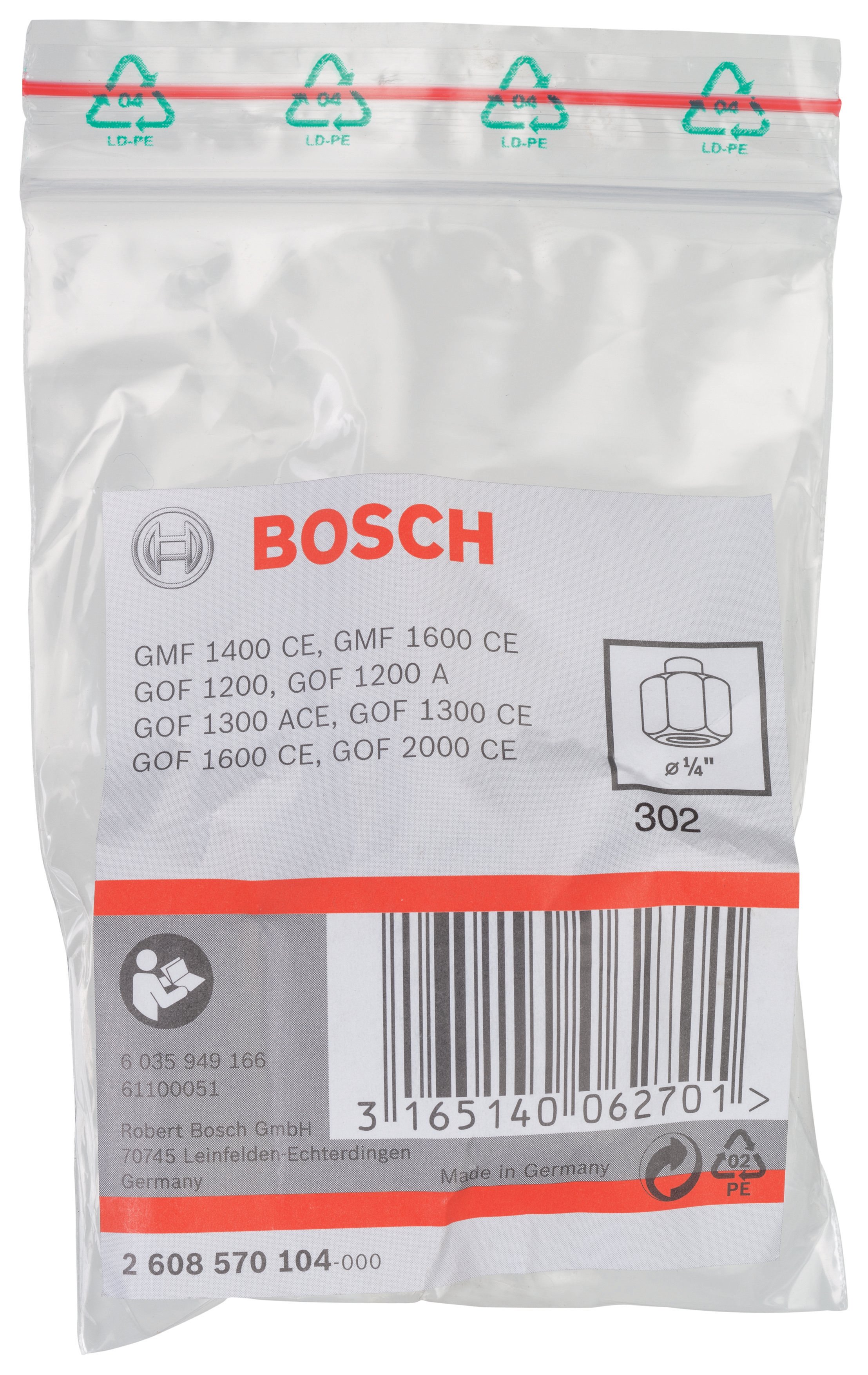 Bosch - 1/4'' cap 24 mm Anahtar Genisligi Penset - Resim 2