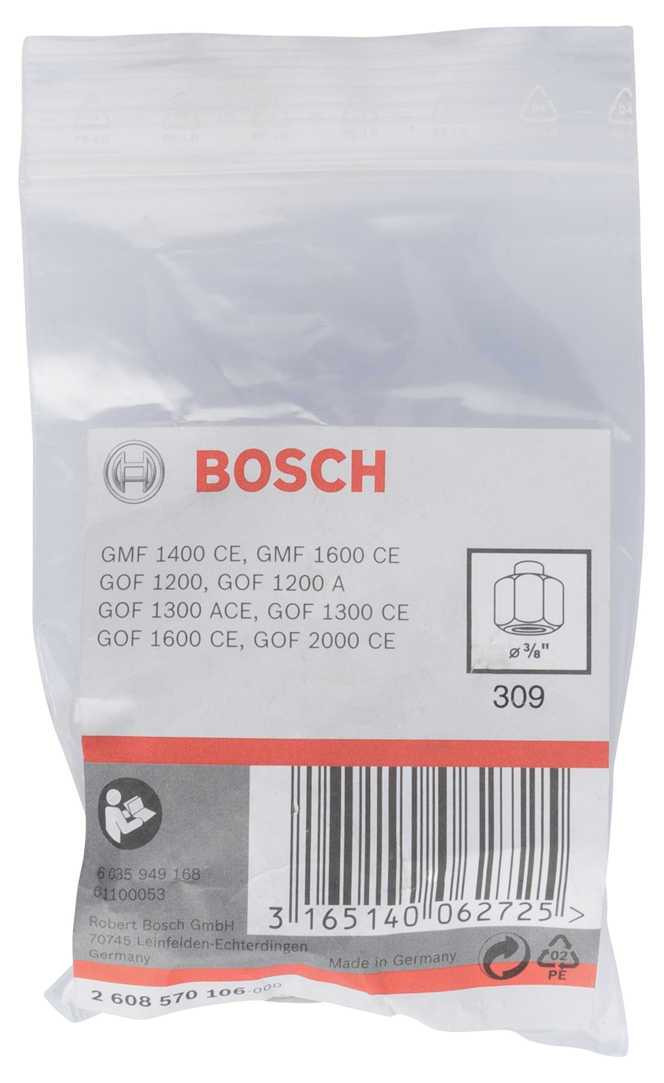 Bosch - 3/8'' cap 24 mm Anahtar Genisligi Penset - Resim 2