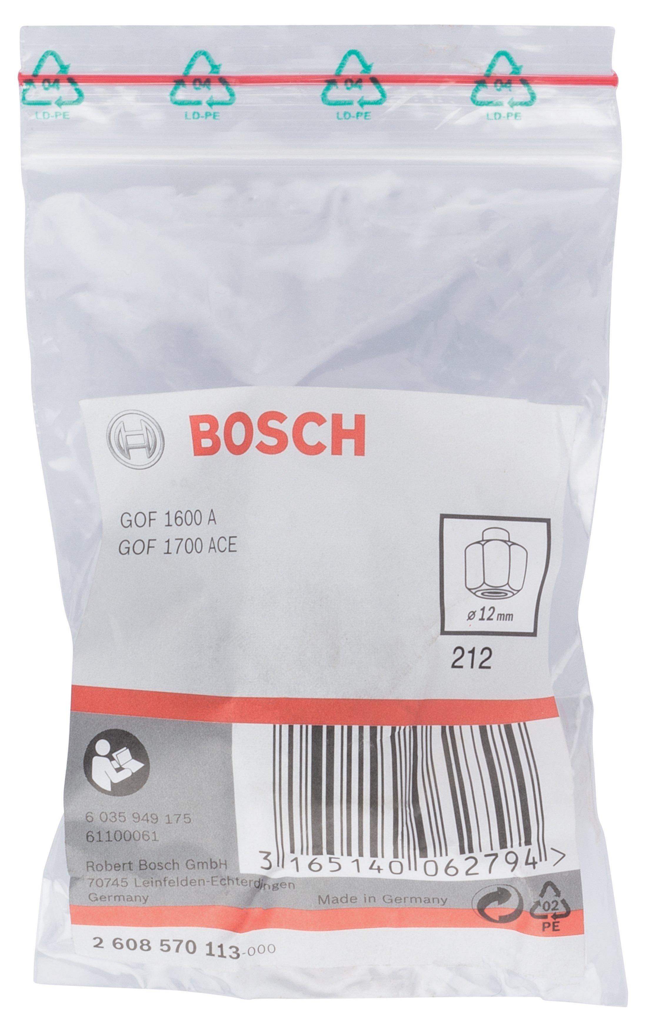 Bosch - 12 mm cap 27 mm Anahtar Genisligi Penset - Resim 2