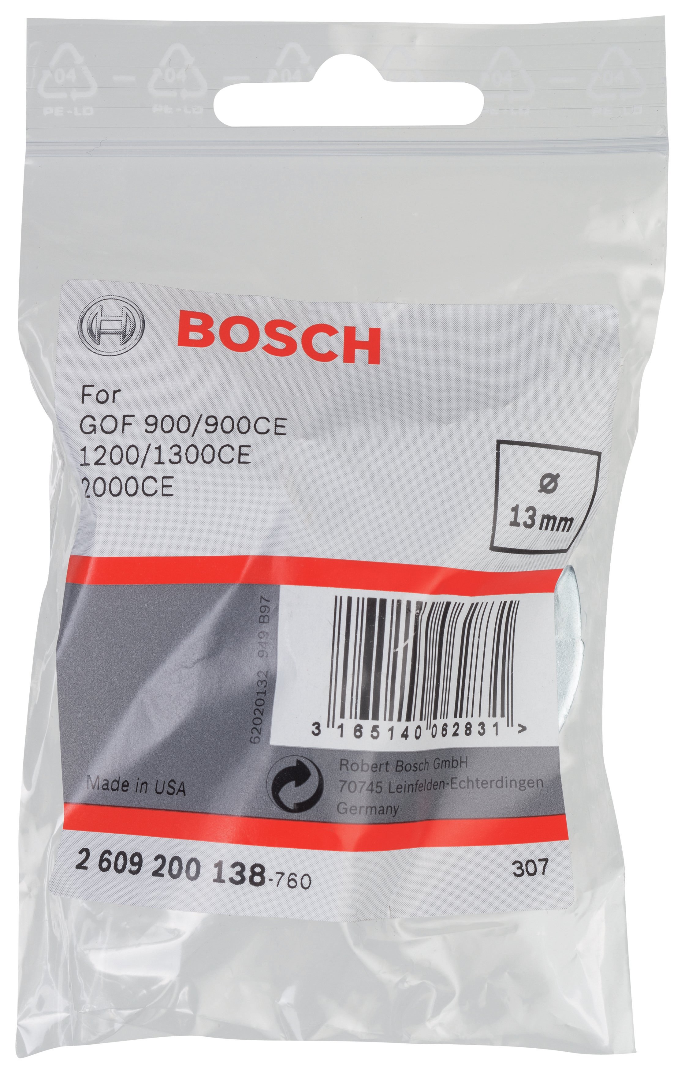 Bosch - Freze Kopyalama Sablonu 13 mm - Resim 2