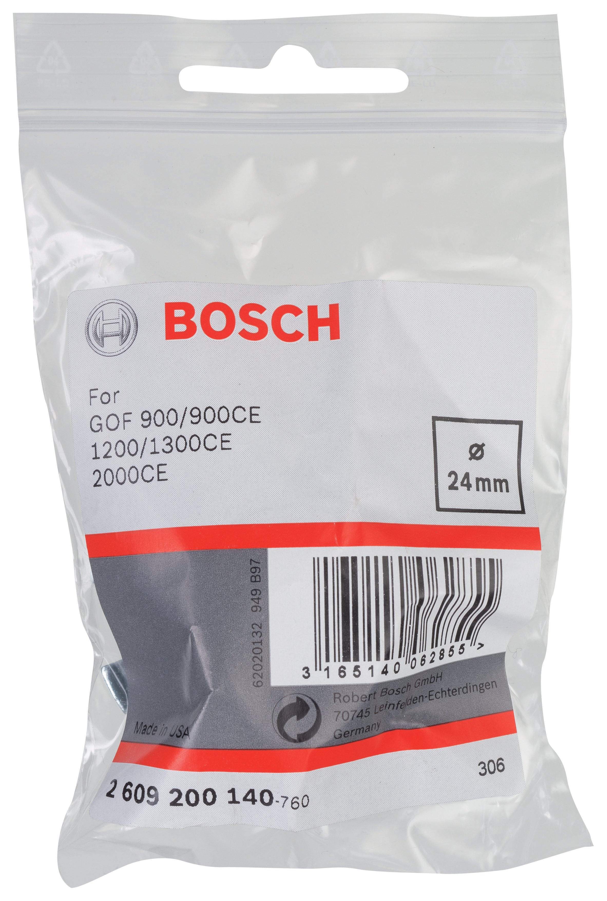 Bosch - Freze Kopyalama Sablonu 24 mm - Resim 2
