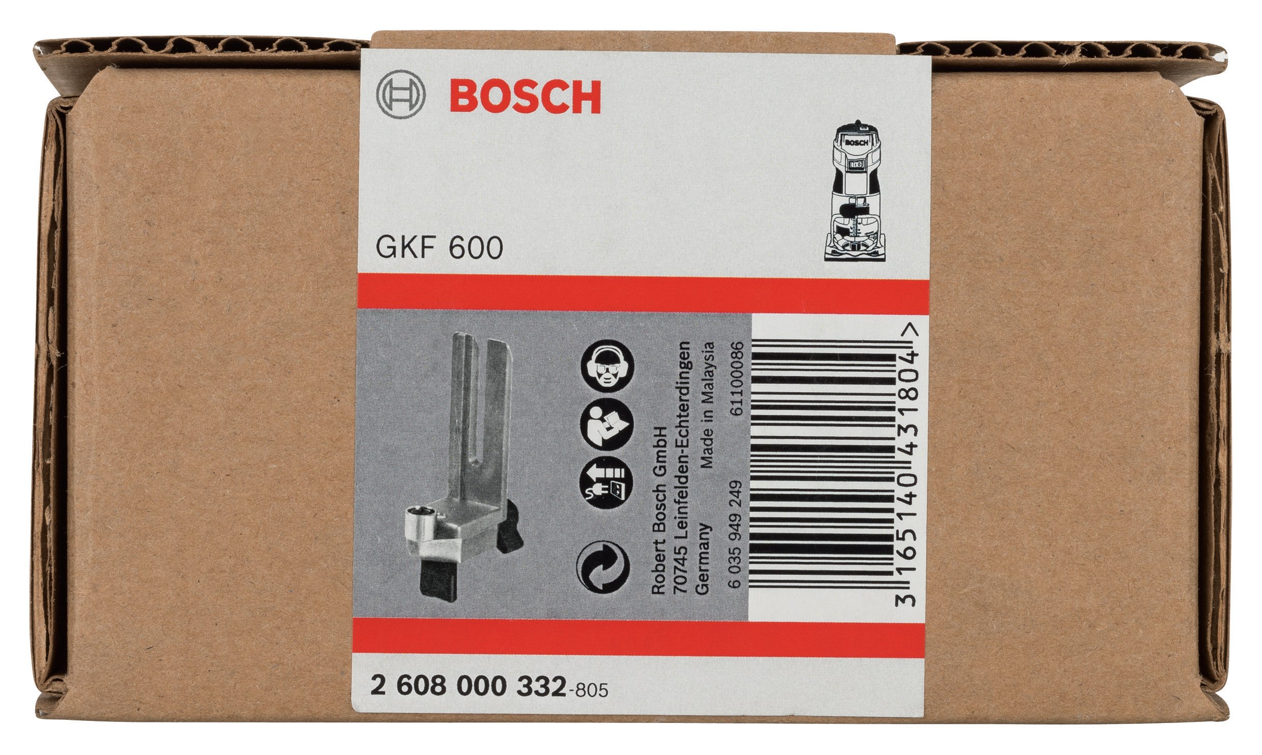 Bosch - GKF 600 Kılavuz - Resim 2
