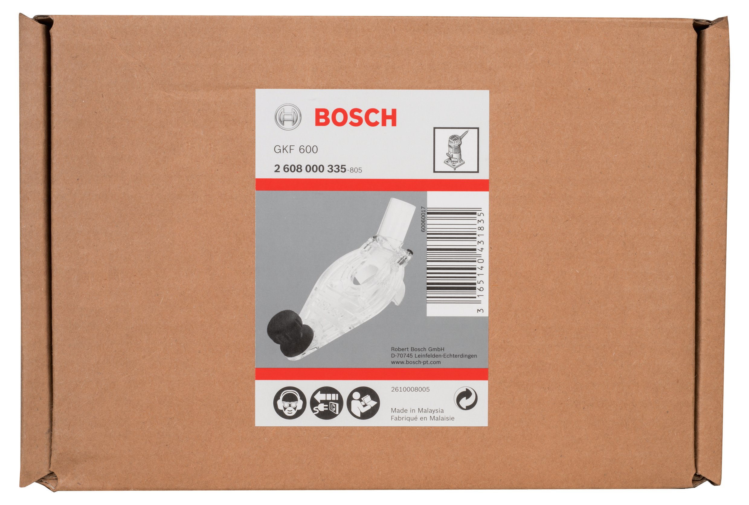 Bosch - GKF 600 Taban Levhası - Resim 2