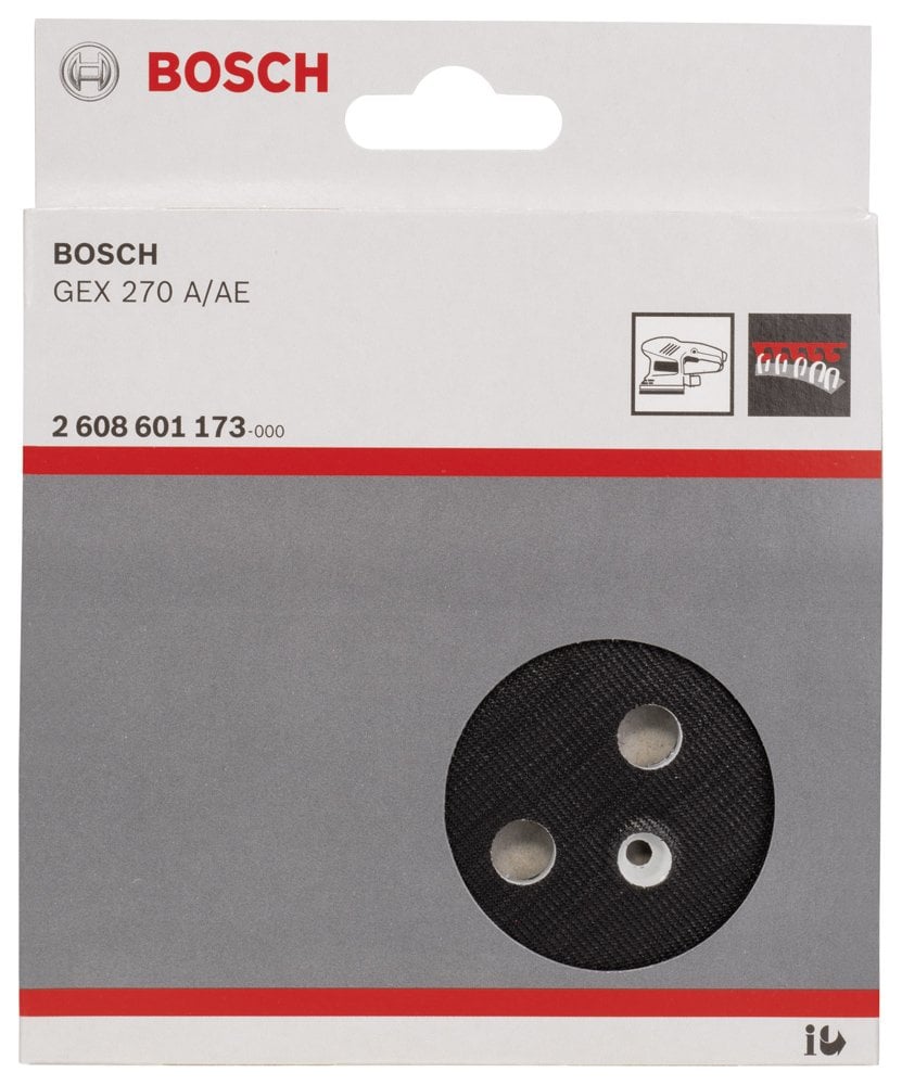 Bosch - 125 mm Zımpara Tabanı Orta Sertlikte (GEX) - Resim 2