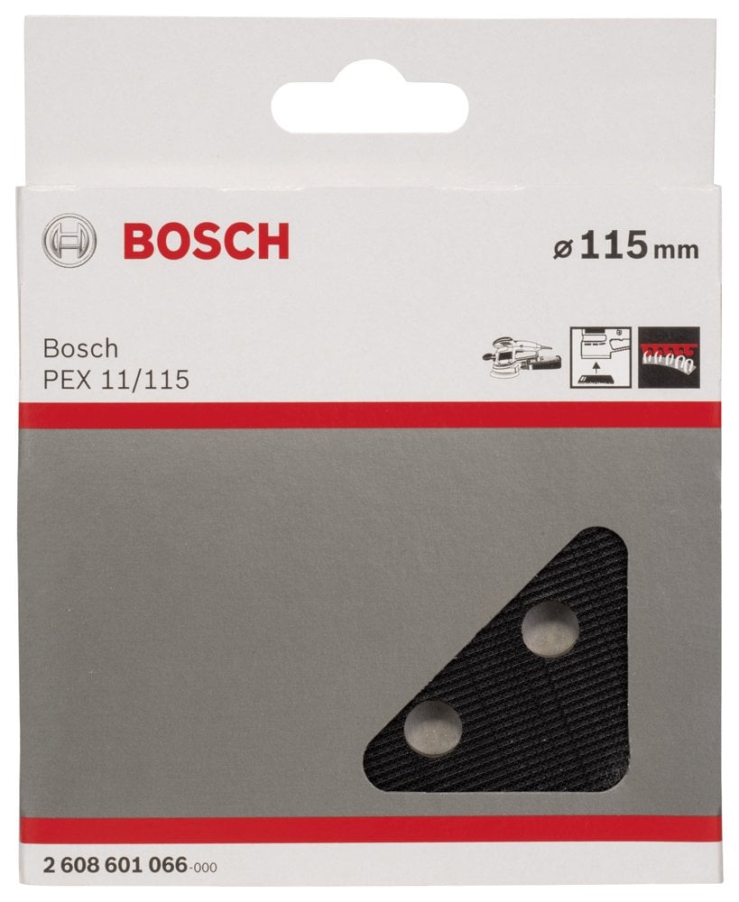Bosch - 115 mm Zımpara Tabanı Yumuşak (PEX) - Resim 2