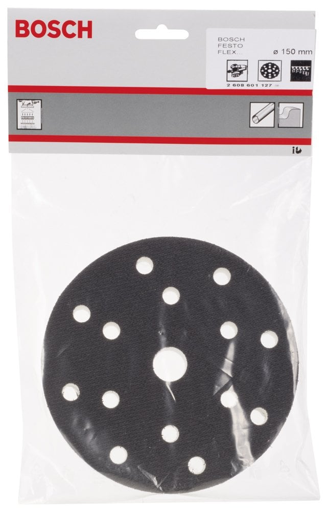 Bosch - 150 mm Delikli Sünger Taban - Resim 2