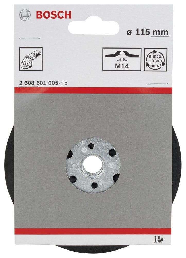 Bosch - 115 mm M14 Fiber Disk için Taban - Resim 2