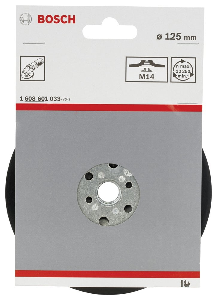 Bosch - 125 mm M14 Fiber Disk için Taban - Resim 2
