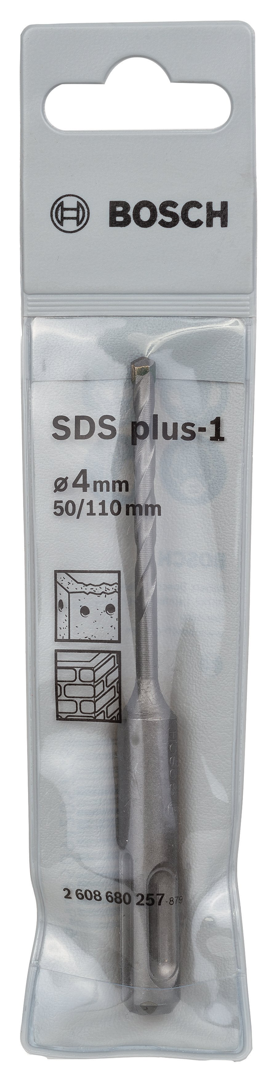 Bosch - Plus-1 Serisi, SDS-plus Kırıcı Delici Matkap Ucu 4*110 mm - Resim 2