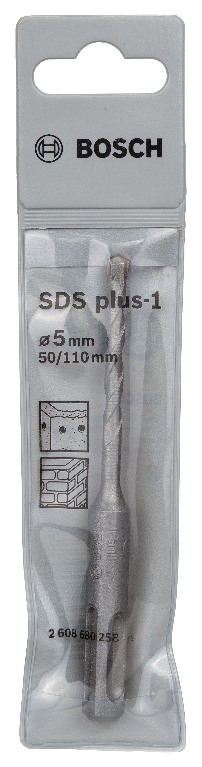 Bosch - Plus-1 Serisi, SDS-plus Kırıcı Delici Matkap Ucu 5*110 mm - Resim 2