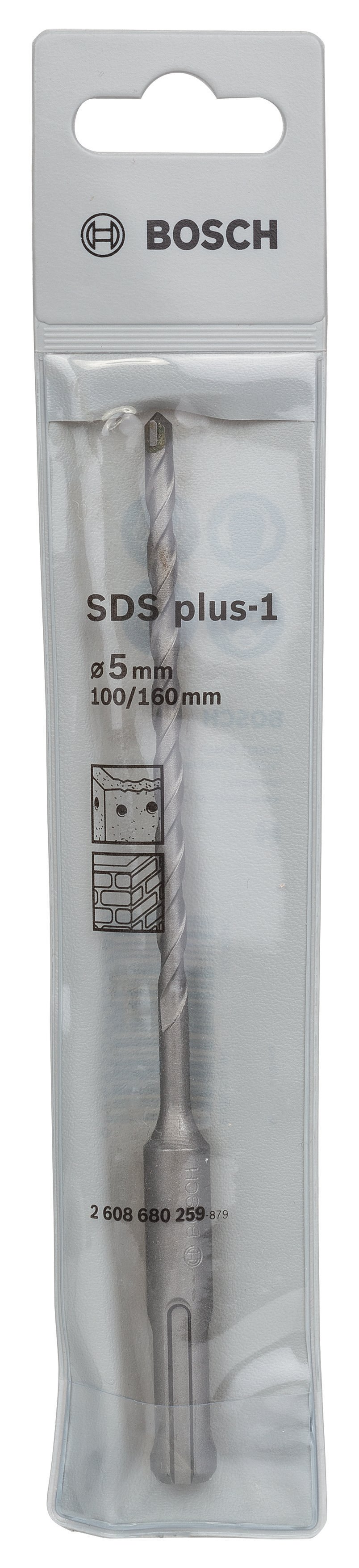 Bosch - Plus-1 Serisi, SDS-plus Kırıcı Delici Matkap Ucu 5*160 mm - Resim 2