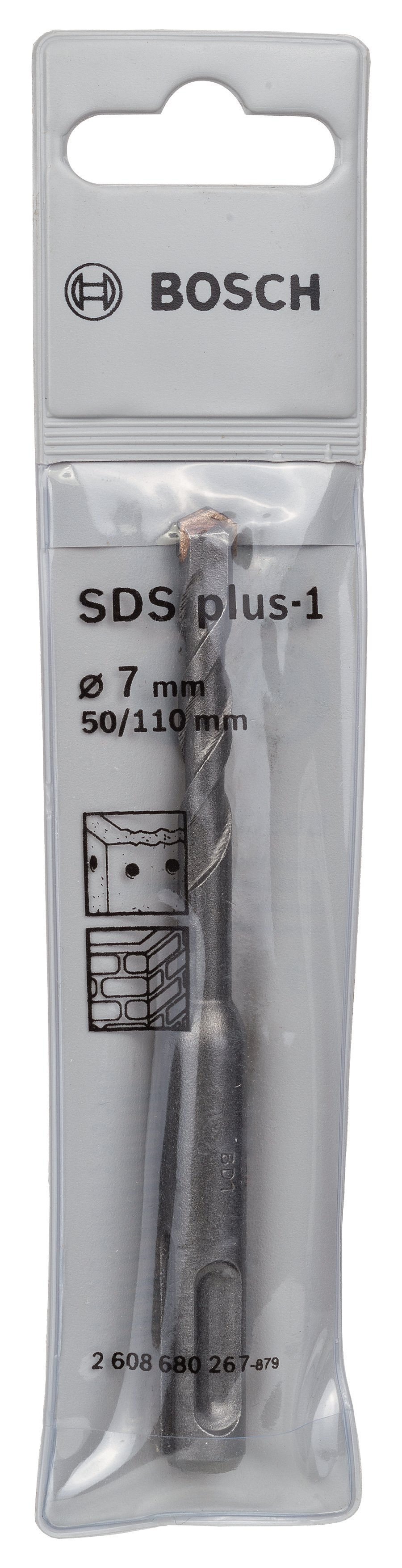 Bosch - Plus-1 Serisi, SDS-plus Kırıcı Delici Matkap Ucu 7*110 mm - Resim 2