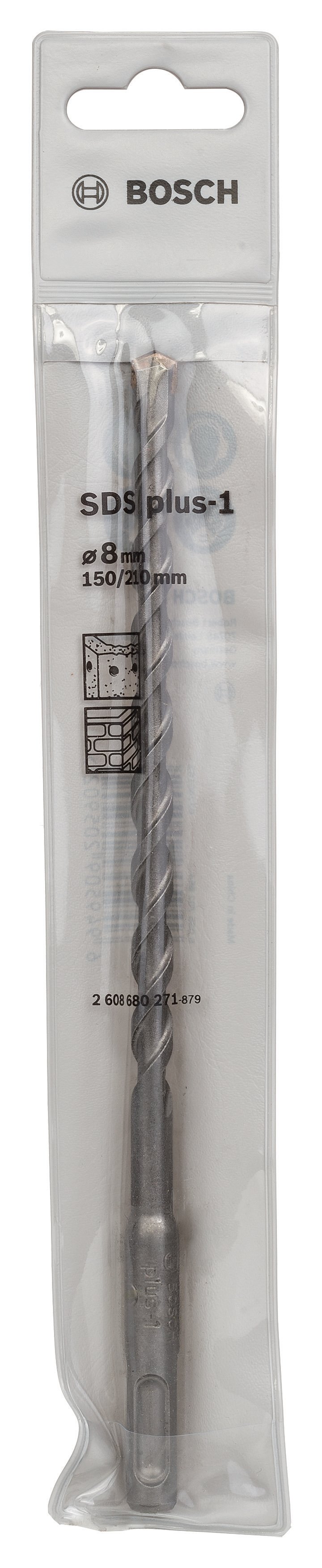 Bosch - Plus-1 Serisi, SDS-plus Kırıcı Delici Matkap Ucu 8*210 mm - Resim 2