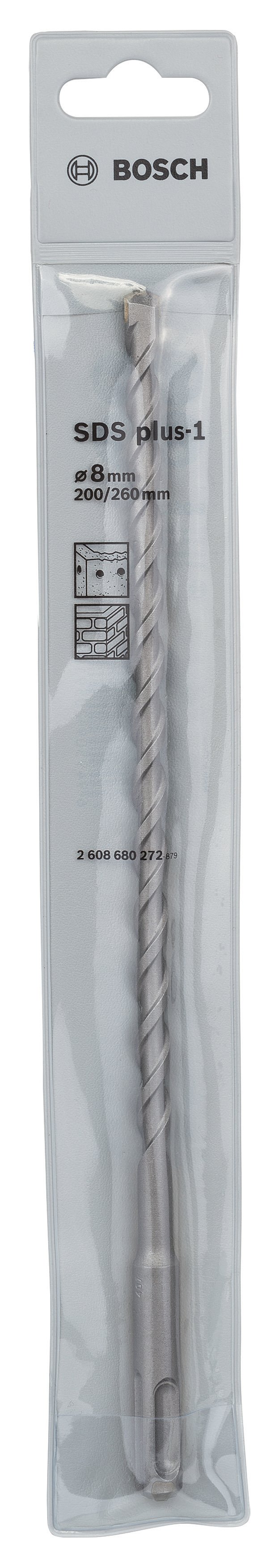 Bosch - Plus-1 Serisi, SDS-plus Kırıcı Delici Matkap Ucu 8*260 mm - Resim 2
