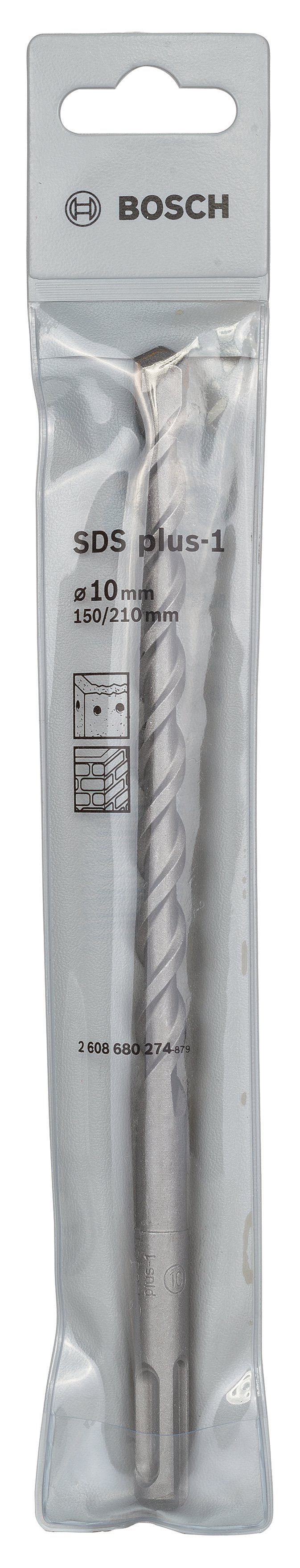 Bosch - Plus-1 Serisi, SDS-plus Kırıcı Delici Matkap Ucu 10*210 mm - Resim 2