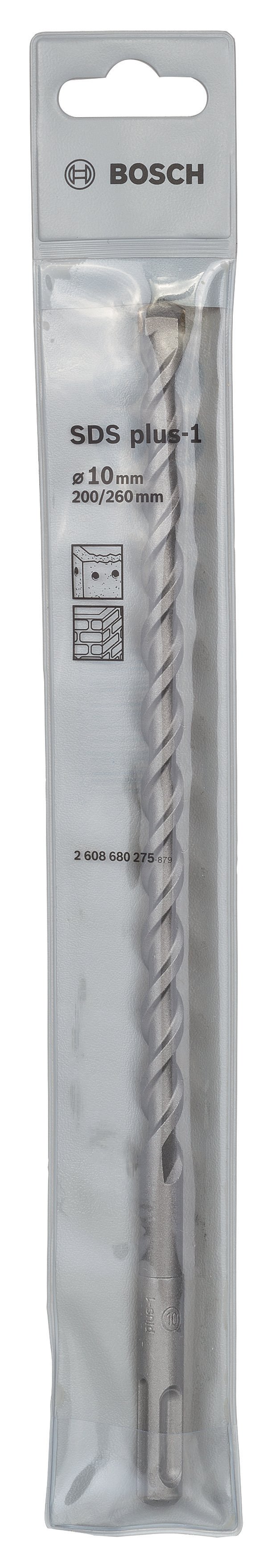 Bosch - Plus-1 Serisi, SDS-plus Kırıcı Delici Matkap Ucu 10*260 mm - Resim 2