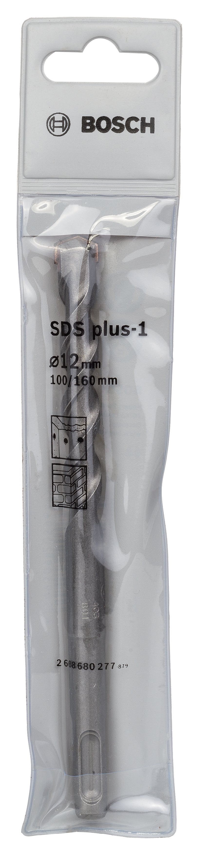 Bosch - Plus-1 Serisi, SDS-plus Kırıcı Delici Matkap Ucu 12*160 mm - Resim 2