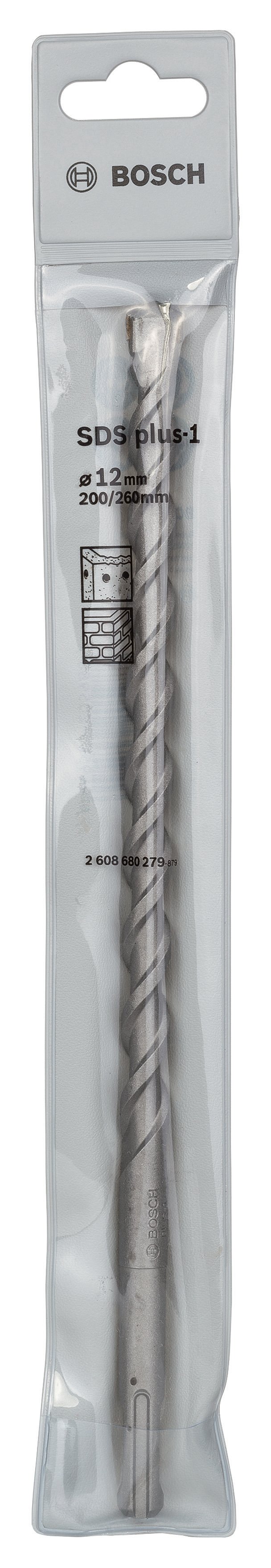 Bosch - Plus-1 Serisi, SDS-plus Kırıcı Delici Matkap Ucu 12*260 mm - Resim 2