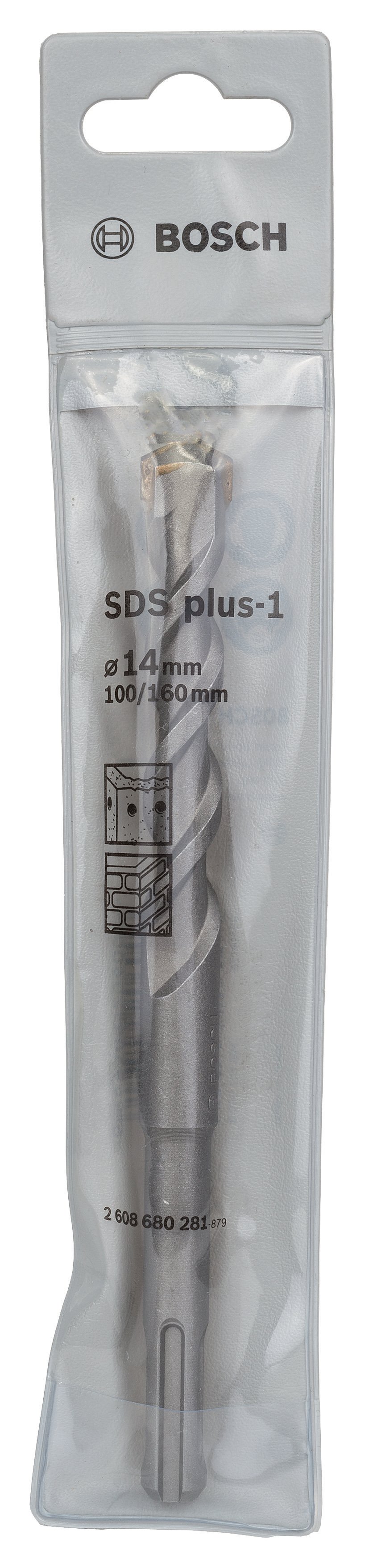 Bosch - Plus-1 Serisi, SDS-plus Kırıcı Delici Matkap Ucu 14*160 mm - Resim 2