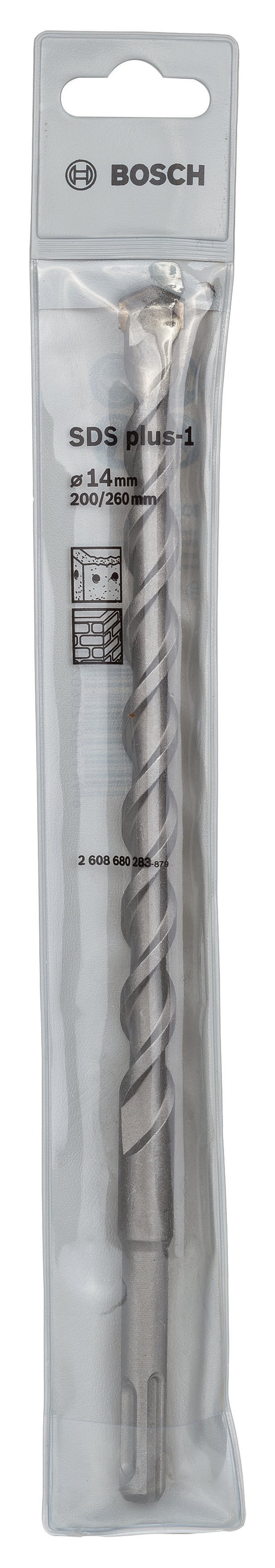 Bosch - Plus-1 Serisi, SDS-plus Kırıcı Delici Matkap Ucu 14*260 mm - Resim 2