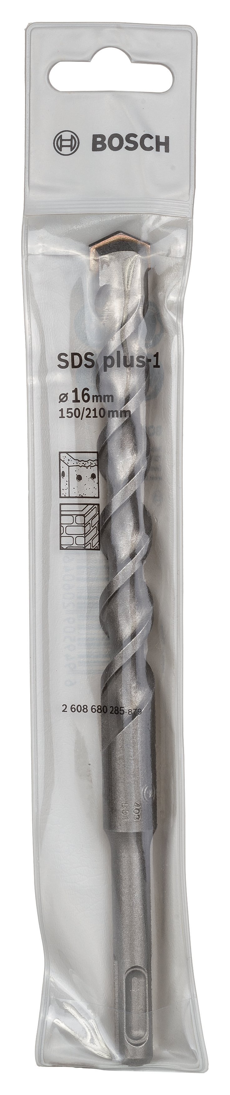 Bosch - Plus-1 Serisi, SDS-plus Kırıcı Delici Matkap Ucu 16*210 mm - Resim 2