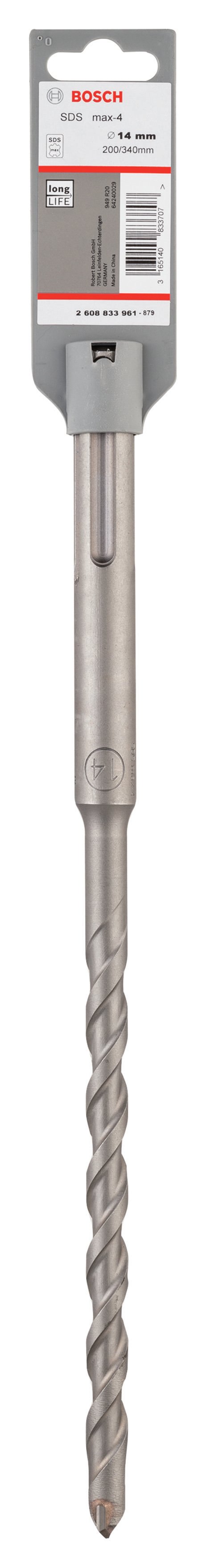 Bosch - Max-4 Serisi, SDS-Max Kırıcı Delici Ucu 14*340 mm - Resim 2