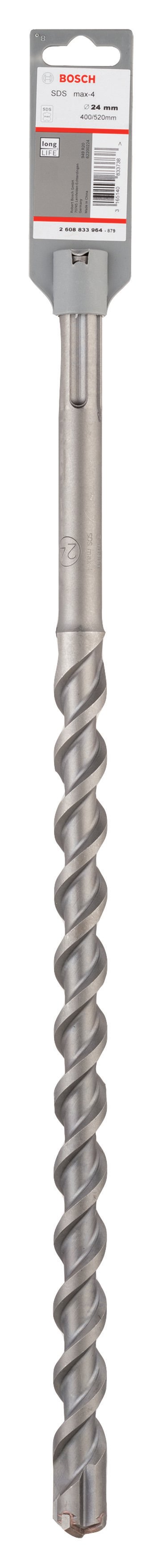 Bosch - Max-4 Serisi, SDS-Max Kırıcı Delici Ucu 24*520 mm - Resim 2
