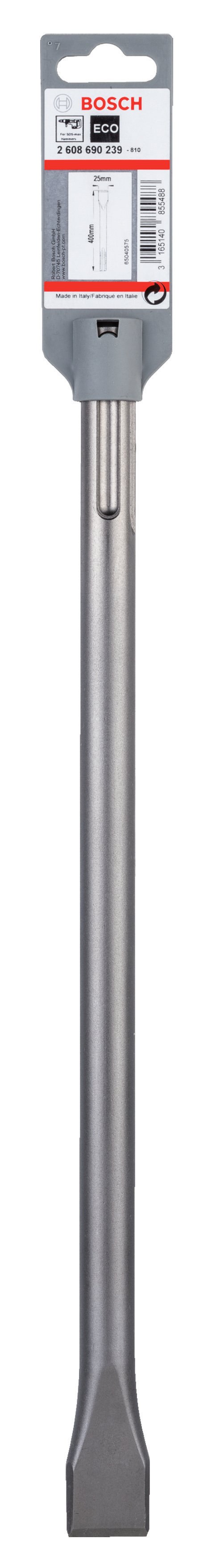 Bosch - SDS-Max Şaftlı Yassı Keski 400*25 mm EKO - Resim 2
