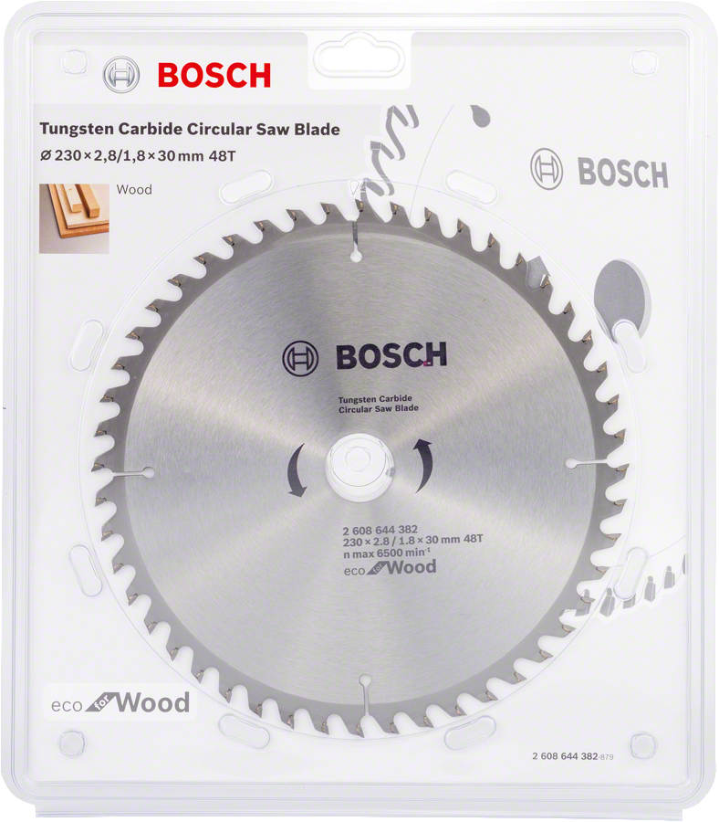 Bosch - Optiline Eco Serisi Ahşap için Daire Testere Bıçağı 230*30 48 Diş - Resim 2