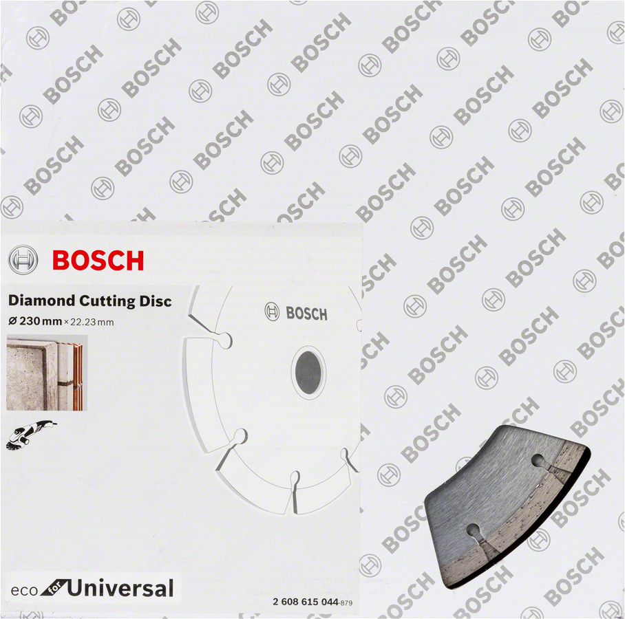 Bosch - Ekonomik Seri 9+1 Genel Yapı Malzemeleri İçin Elmas Kesme Diski 230 mm - Resim 2