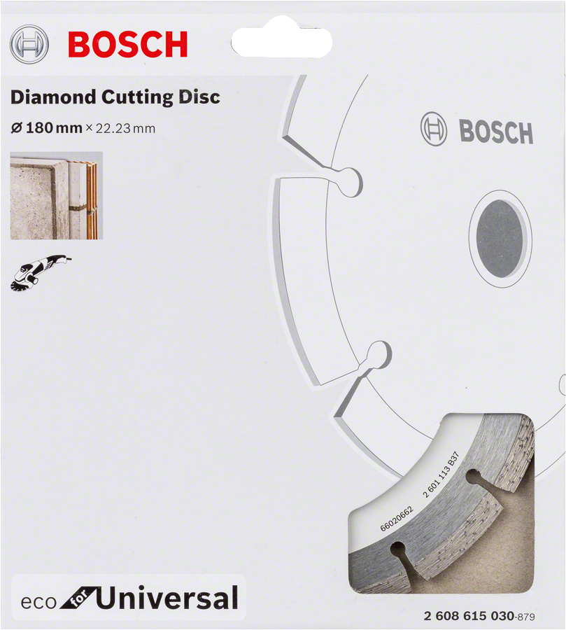 Bosch - Ekonomik Seri Genel Yapı Malzemeleri İçin Elmas Kesme Diski 180 mm - Resim 2