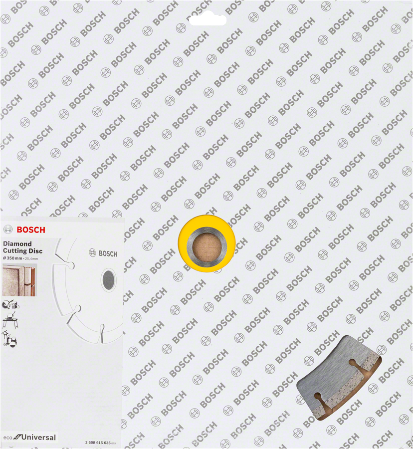 Bosch - Ekonomik Seri Genel Yapı Malzemeleri İçin Elmas Kesme Diski 350 mm - Resim 2